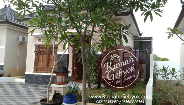 Rumah Minimalis Dengan Gebyok Rumah Gebyok Jepara Jual Pintu
