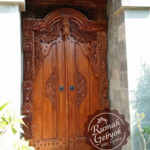 Gapura Gebyok minimalis
