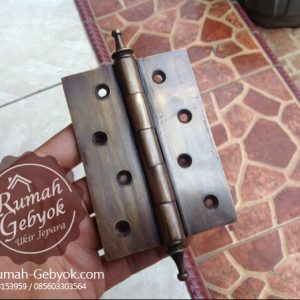 Engsel pintu kuningan 4inc
